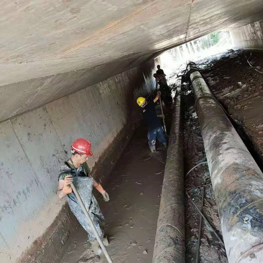 绥芬河工业管道清淤